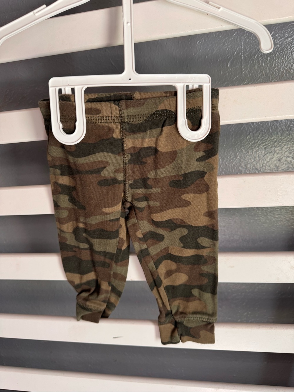 Carter's Brown & Green Camo Jogger Pants